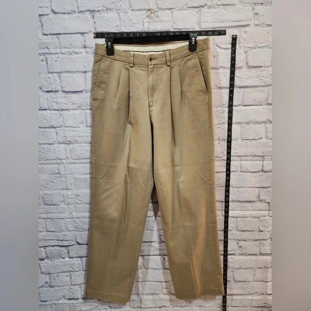 Eddie Bauer Kaki Slacks 34x34 Vintage